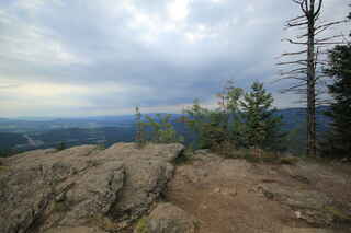 Na vrcholu Malého Falkensteinu (1190 m n.m.)