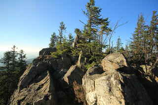 Na vrcholu Velkého Kokrháče (1229 m n.m.)