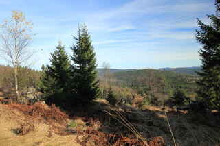 Pohled na Hůrecký vrch (1099 m n.m.)
