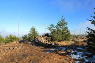 Geodetický vrchol Polomu (1295 m n.m.)