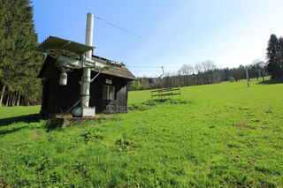 Lyžařský vlek pod Karlovem 