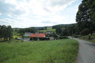 Pohled na malou vesničku Štěpanice od Kundratic