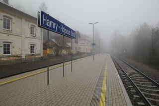 Železniční zastávka Hamry-Hojsova Stráž